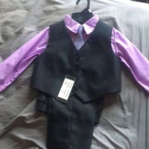 Brand new purple suit for toddlers